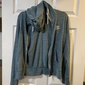 Blue Nike Zip-Up Jacket (Women’s Medium)